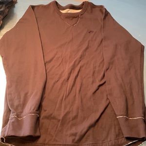 Nike long sleeve light weight sweatshirt